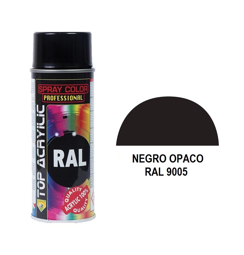 ARECAL RAL9005 Black Matte Spray Paint 400ml
